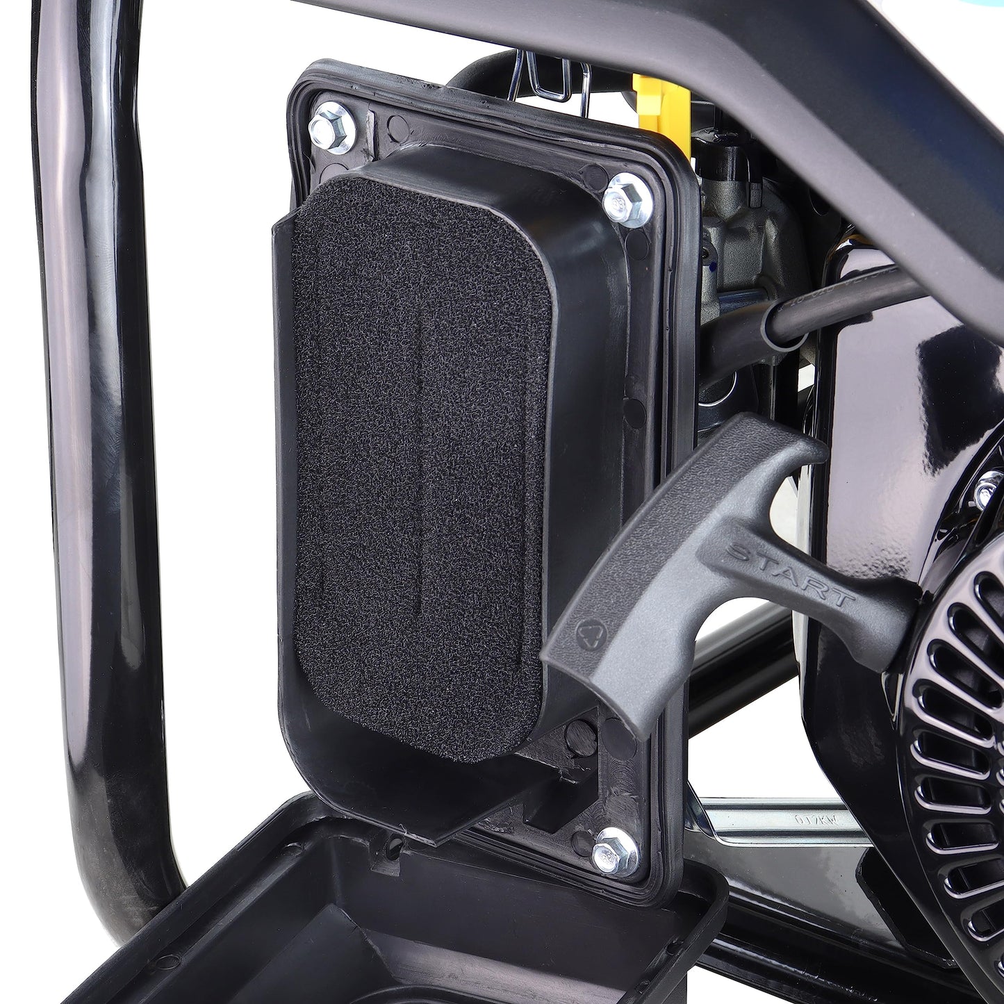 Hyundai Petrol Open Frame Generator 3.2kW / 4kVA, For Home or Site Use Powering Power Tools, Lighting Rrigs, Garages, Workshops, 3 Year Warranty