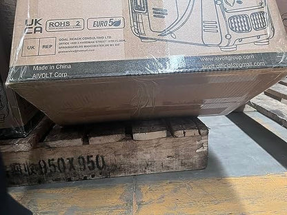 AIVOLT 1200W Petrol Inverter Generator 4 Stroke Portable Silent Suitcase Generator for Camping, Home Use - True Sine Wave, Super Lightweight, Ultra Quiet