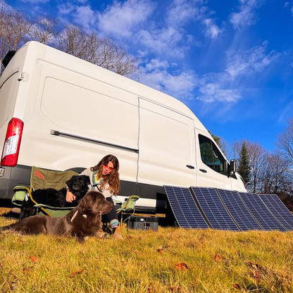 ALLPOWERS S2000 PRO Portable Power Station with 1x 140W Foldable Solar Panel, 1451Wh 2400W AC (Peak 4000W) Solar Generator, UPS Function Backup Battery Pack for Home Emergency Power Outdoor RV Camping